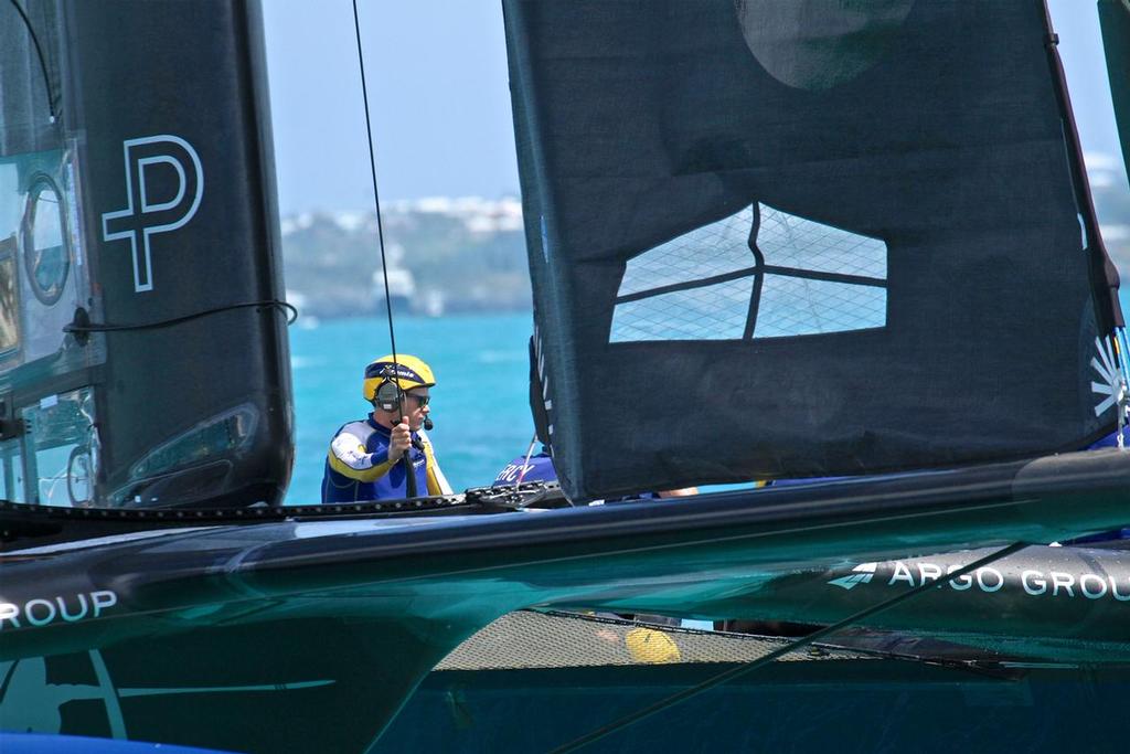 Nathan Outteridge, Artemis Racing skipper - Round Robin 2, Day 4 - 35th America's Cup - Bermuda  May 30, 2017 © Richard Gladwell www.photosport.co.nz