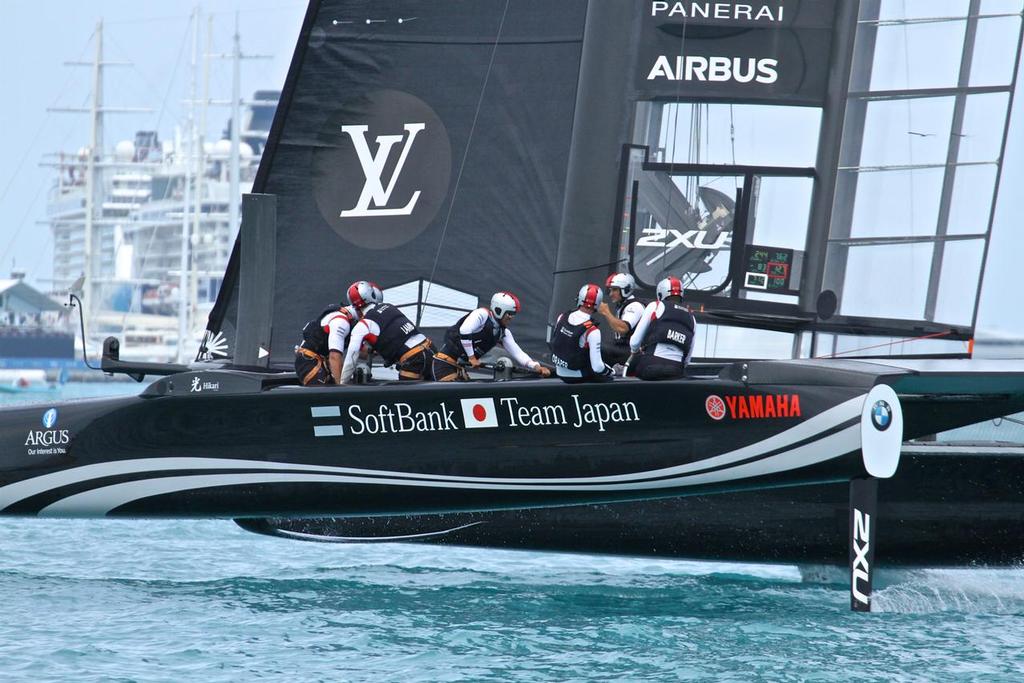 Softbank Team Japan - Round Robin 2, Day 6 - 35th America's Cup - Bermuda  June 1, 2017 © Richard Gladwell www.photosport.co.nz