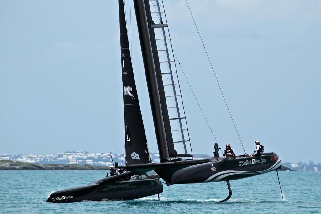 Softbank Team Japan - Round Robin 2, Day 6 - 35th America's Cup - Bermuda  June 1, 2017 © Richard Gladwell www.photosport.co.nz