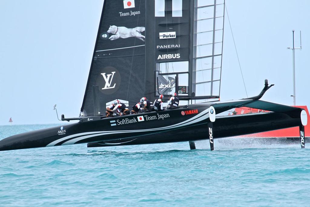 Softbank Team Japan - Round Robin 2, Day 6 - 35th America's Cup - Bermuda  June 1, 2017 © Richard Gladwell www.photosport.co.nz