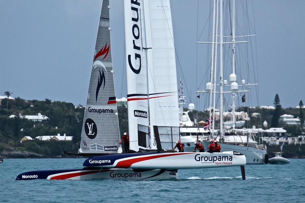 Groupama Team France - Round Robin 2, Day 6 - 35th America's Cup - Bermuda  June 1, 2017 © Richard Gladwell www.photosport.co.nz