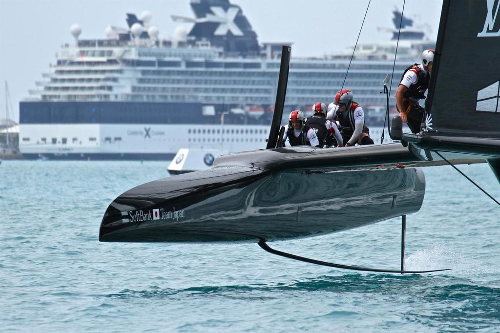 Softbank Team Japan - Round Robin 2, Day 6 - 35th America’s Cup - Bermuda  June 1, 2017 © Richard Gladwell www.photosport.co.nz