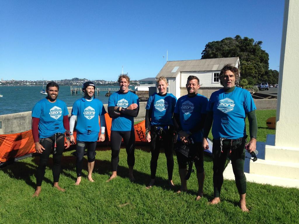 Top 6 Kite Foilers King of the Waitemata 2017 - King of the Waitemata - May 2017 photo copyright Mike Peffers Photography www.mikepeffersphotography.com taken at  and featuring the  class