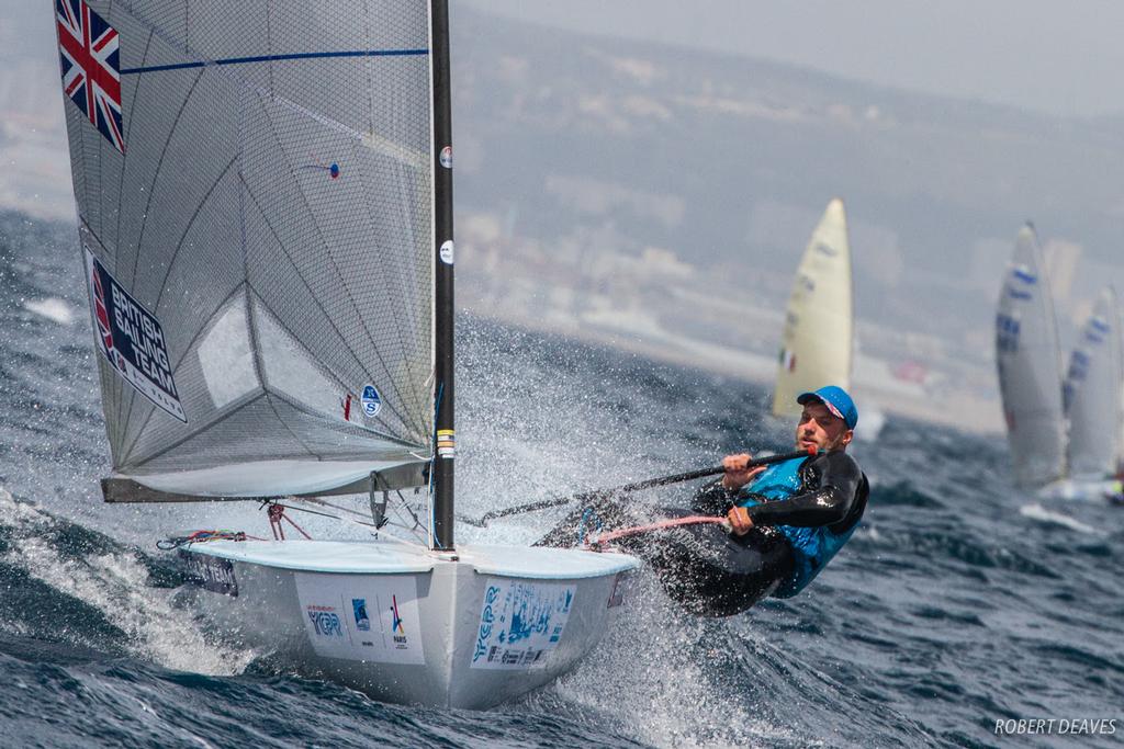 Peter McCoy, GBR - 2017 Finn European Championship &copy;  Robert Deaves