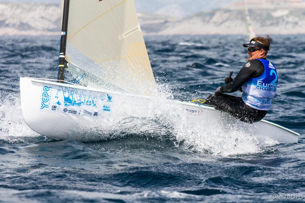 Anders Pedersen, NOR - 2017 Finn European Championship &copy;  Robert Deaves