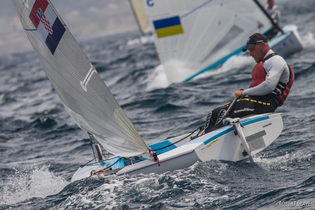Milan Vujanisovic, CRO - 2017 Finn European Championship &copy;  Robert Deaves