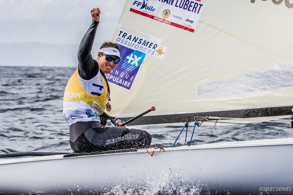 Jonathan Lobert, FRA - 2017 Open Finn European Championship ©  Robert Deaves