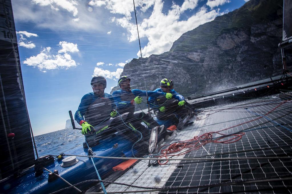 Team ENGIE during the event in Riva - GC32 Riva Cup 2017 © Jesus Renedo / GC32 Racing Tour