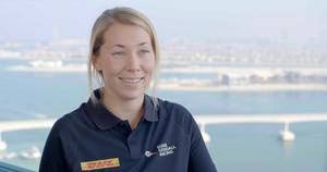 Solo yachtswoman Susie Goodall, the youngest entrant in the 2018 Golden Globe Race photo copyright Golden Globe Race taken at  and featuring the  class