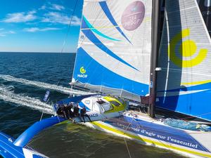 MACIF trimaran – USHIP ArMen Race photo copyright  Yann Riou / Macif taken at  and featuring the  class