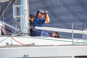 Sharp vigil - There will be wind somewhere. - 2017 Beneteau Pittwater Cup photo copyright  John Curnow taken at  and featuring the  class
