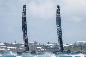 15/05/2017 - Royal Naval Dockyard (BMU) - 35th America's Cup Bermuda 2017 - Practice racing week photo copyright ACEA / Ricardo Pinto http://photo.americascup.com/ taken at  and featuring the  class