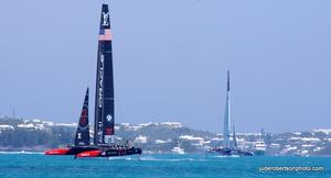 Day 4 – Race 2 - Groupama Team France and Oracle Team USA - Louis Vuitton America's Cup photo copyright  Jude Robertson http://juderobertsonphoto.wix.com/pix taken at  and featuring the  class
