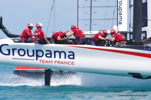 Day 4 – Race 2 - Groupama Team France - Louis Vuitton America's Cup photo copyright  Jude Robertson http://juderobertsonphoto.wix.com/pix taken at  and featuring the  class
