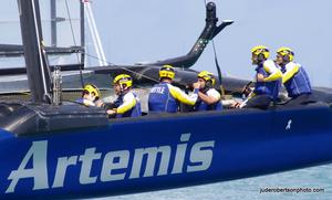 Day 2 – Race 4 – Artemis Racing - Louis Vuitton America's Cup photo copyright  Jude Robertson http://juderobertsonphoto.wix.com/pix taken at  and featuring the  class