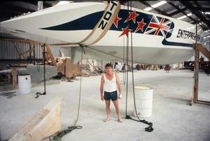 - Construction of NZI Enterprise - maxi yacht for the 1985/86 Whitbread Round the World Race led by Digby Taylor photo copyright SW taken at  and featuring the  class