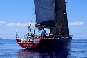 Esprit de Corps IV, Volvo 60, Gilles Barbot - Antigua Bermuda Race photo copyright  Tom Clarke taken at  and featuring the  class