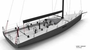 Due to be launched mid-June, Eric de Turckheim's new Teasing Machine photo copyright  Nivelt-Muratet Design taken at  and featuring the  class