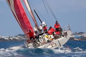 Warrior, Volvo 70 take Monohull Line Honours in the Antigua Bermuda Race on Tuesday 16 May photo copyright  Tom Clarke taken at  and featuring the  class