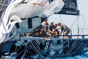 Sorcha enjoying their time on the water – Rolex TP52 World Championship photo copyright Nico Martinez/ Martinez Studio taken at  and featuring the  class