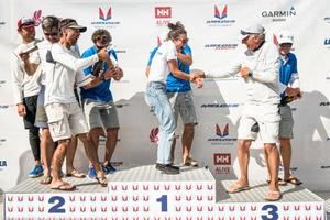 Podium - 2017 Melges 20 World League photo copyright Barracuda Communication taken at  and featuring the  class