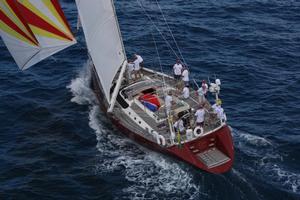 250n miles to run for Simon and Nancy De Pietro's CNB 76, Lilla - Antigua Bermuda Race photo copyright Tim Wright/Photoaction.com taken at  and featuring the  class