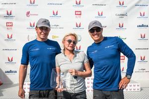 Podium - 2017 Melges 20 World League photo copyright Barracuda Communication taken at  and featuring the  class