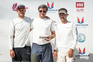 Podium - 2017 Melges 20 World League photo copyright Barracuda Communication taken at  and featuring the  class