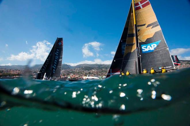 Act 3, Extreme Sailing Series Madeira Islands - Day 3 - The Cascais based charity partnered with the ultimate Stadium Racing championship for the Portuguese Act, in a joint effort to highlight the campaign to save our oceans. © Lloyd Images http://lloydimagesgallery.photoshelter.com/