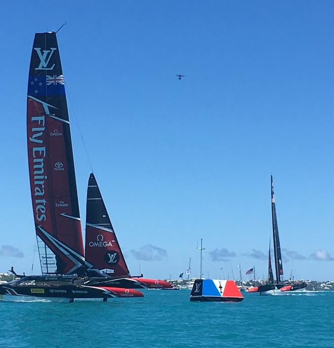 2017 America's Cup - Day 4 © Paul Cayard http://www.cayardsailing.com