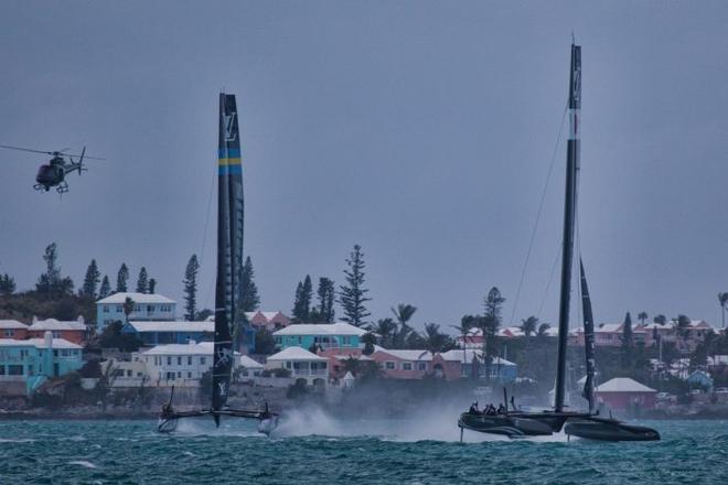 SoftBank Team &  Artemis Racing - Day 11 - America's Cup 2017 ©  Richard Smith