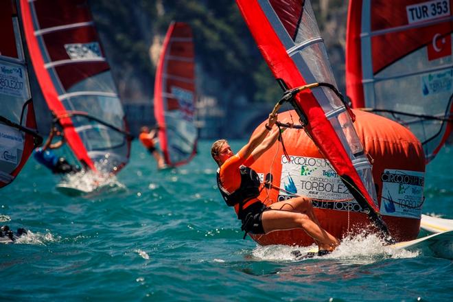 RS:X Youth Windsurfing World Championship – Practice race © Elena Giolai