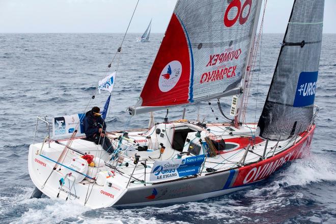 Anthony Marchand (Ovimpex-Secours Populaire) - La Solitaire URGO Le Figaro © Alexis Courcoux