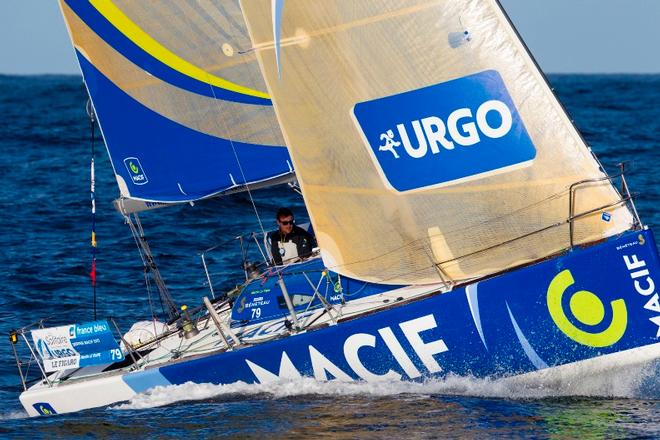 Martin Le Pape (Skipper Macif 2017) - La Solitaire URGO Le Figaro © Alexis Courcoux