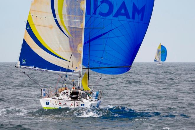 Martin Le Pape (Skipper Macif 2017) – La Solitaire URGO Le Figaro © Alexis Courcoux