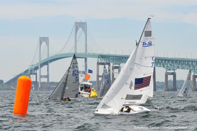 Dee Smith, US-7 dominated the 2.4mR class, sailing a perfect regatta - MetreFest Newport 2017 ©  SallyAnne Santos / WindlassCreative.com