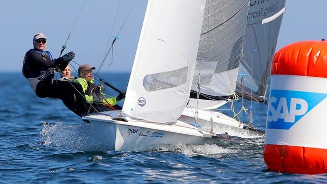 Joergen and Jacob Bojsen-Moeller from Denmark, seem to be already well on track for the Europeans in two weeks - Kieler Woche ©  Kieler Woche / okPress.de