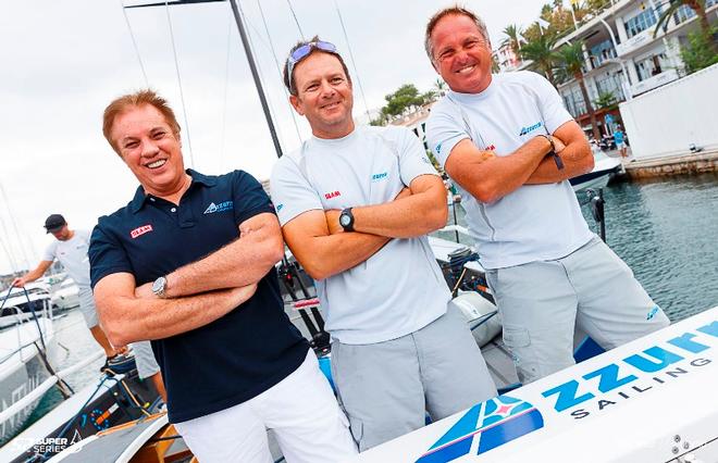 The Azzurra crew are back on home turf – 52 Super Series Audi Sailing Week © 52 Super Series