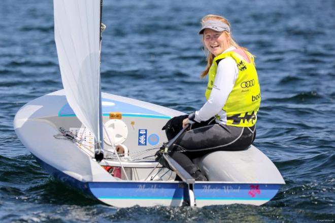 The Danish Anna Livbjerg could situate herself at the top of the Europe fleet – Kiel Week ©  Kieler Woche / segel-bilder.de