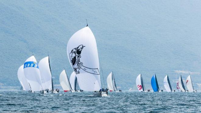 2017 Melges 32 World League, European Division Riva Del Garda Regatta © Barracuda Communication