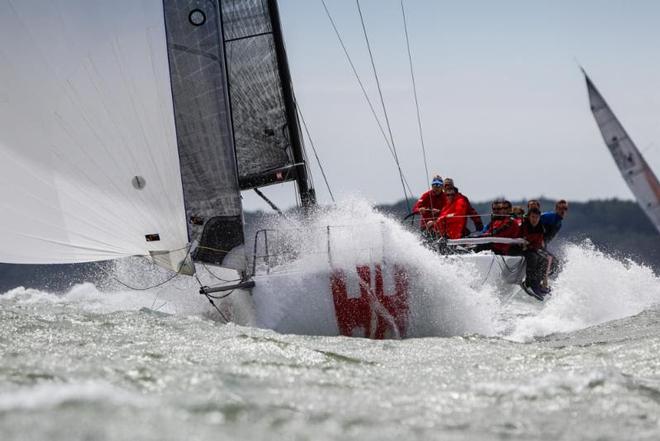 Keronimo, the Plymouth-based team on Andy Williams's Ker 40 was the top scoring boat in IRC One after three races in the RORC's IRC National Championships © Paul Wyeth / www.pwpictures.com http://www.pwpictures.com