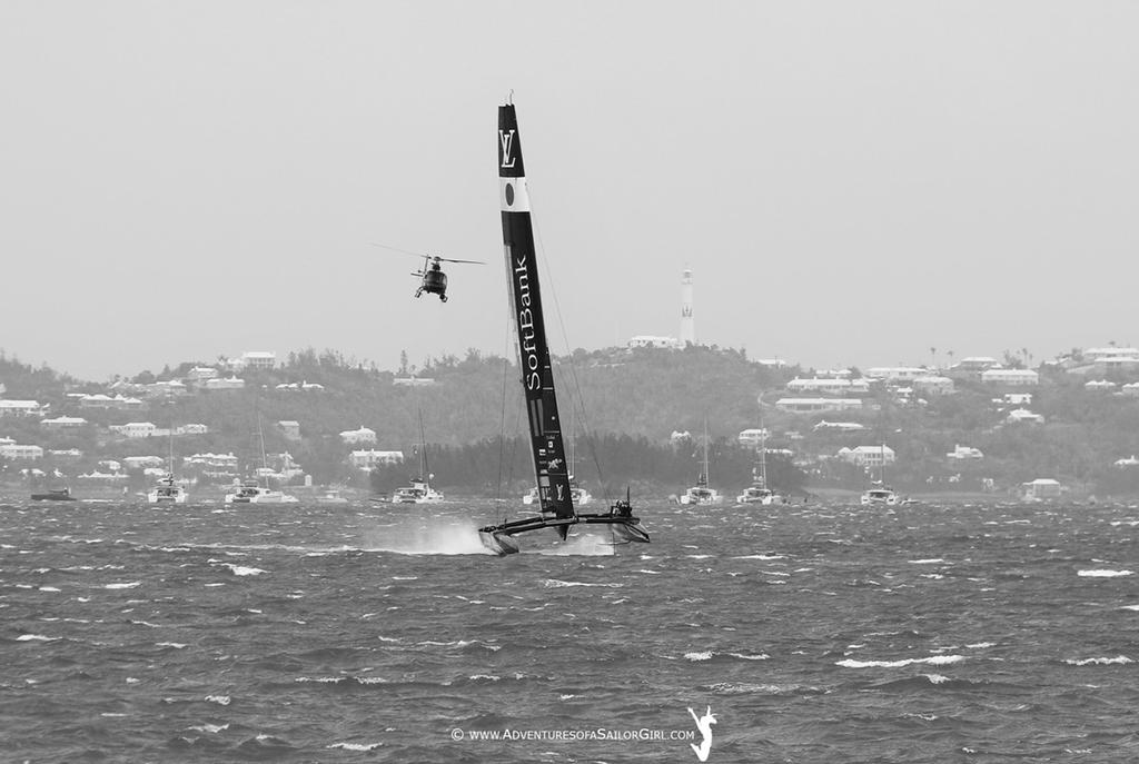 SoftBank Team Japan - America's Cup 2017 photo copyright www.AdventuresofaSailorGirl.com taken at  and featuring the  class