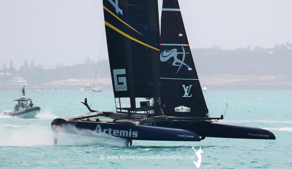 Artemis Racing - America's Cup 2017 photo copyright www.AdventuresofaSailorGirl.com taken at  and featuring the  class