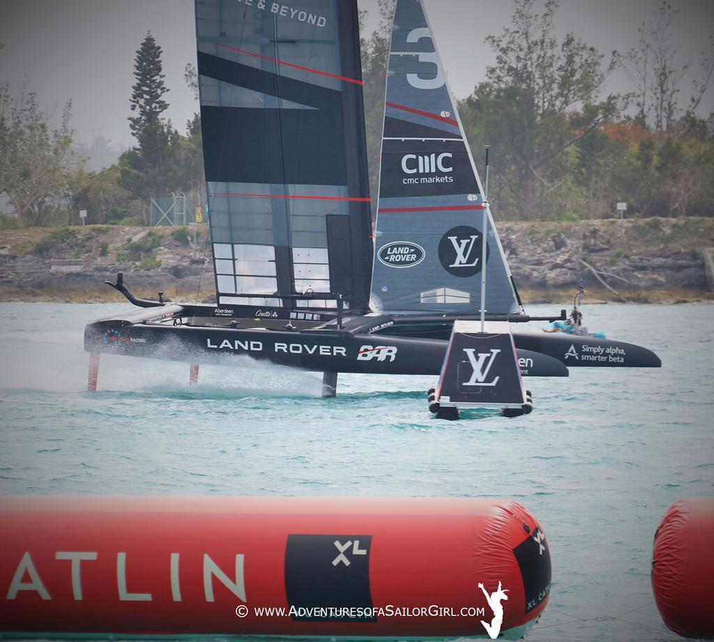 America's Cup - Land Rover BAR photo copyright www.AdventuresofaSailorGirl.com taken at  and featuring the  class