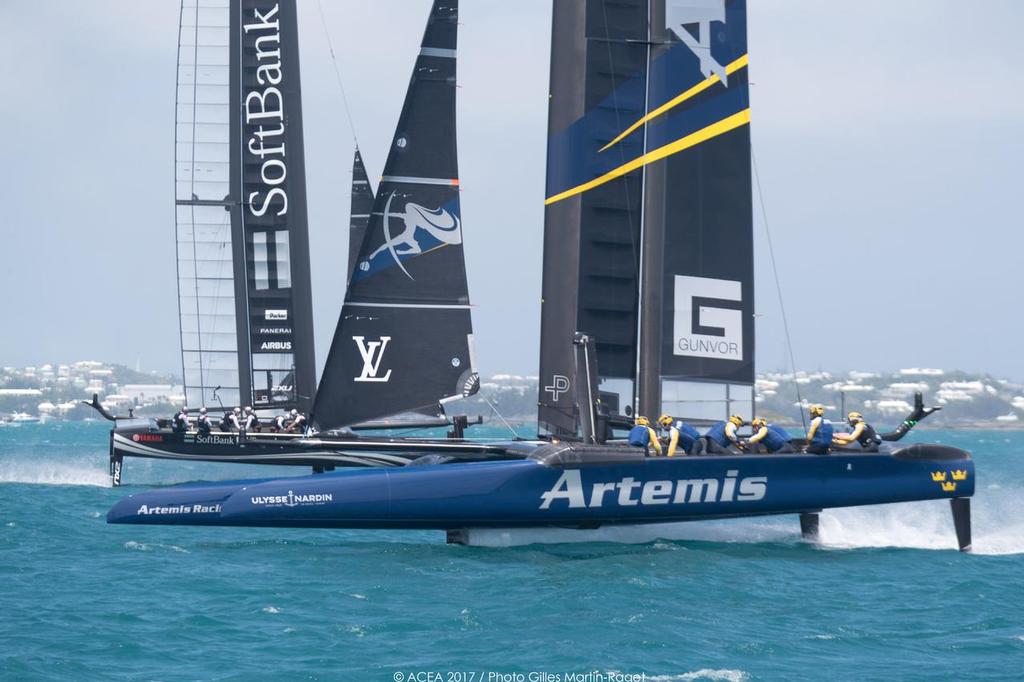 Louis Vuitton America's Cup Playoffs: Semi-Final June 2017 - from