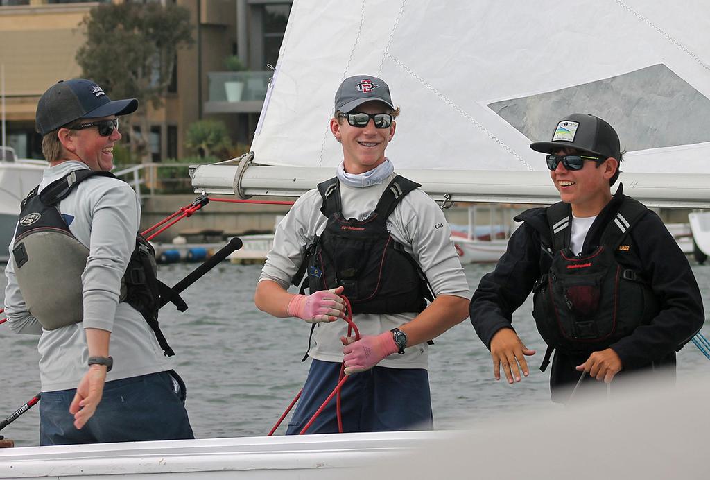 2017 Long Beach Junior Match Race Invitational © Rick Roberts