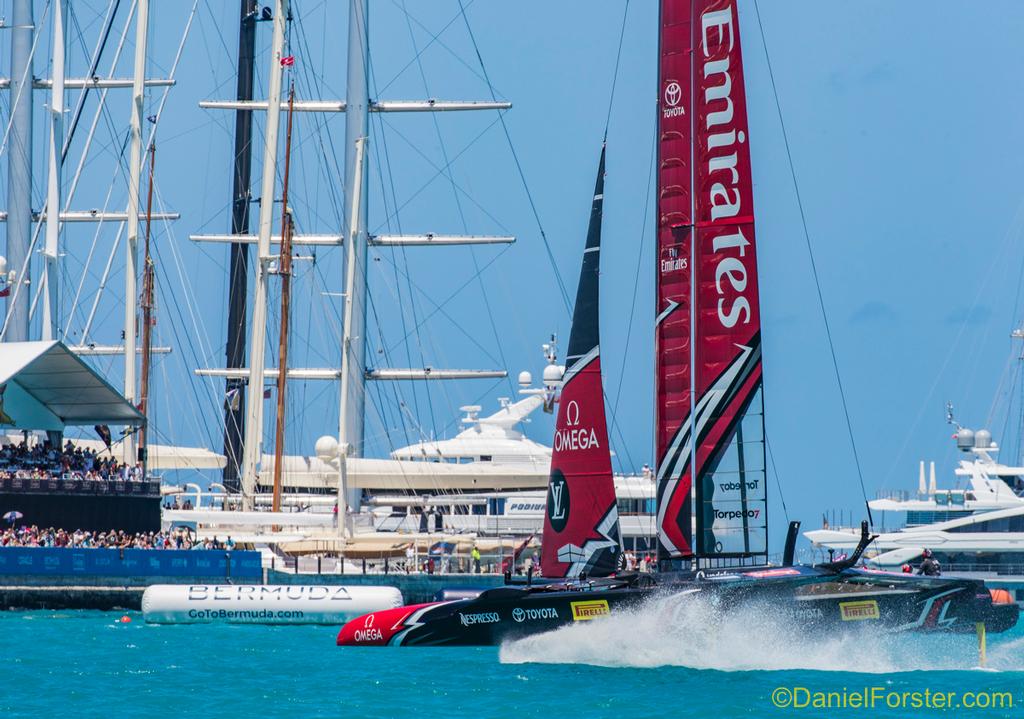 Day  2, 2017 35th America's Cup Bermuda photo copyright Daniel Forster http://www.DanielForster.com taken at  and featuring the  class