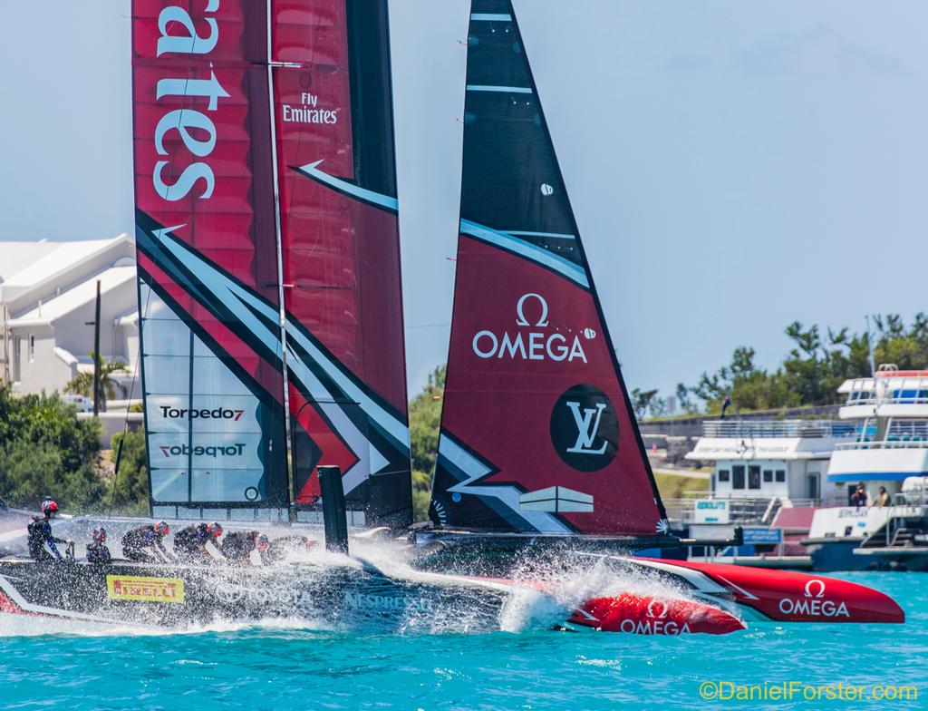 Day  2, 2017 35th America's Cup Bermuda photo copyright Daniel Forster http://www.DanielForster.com taken at  and featuring the  class