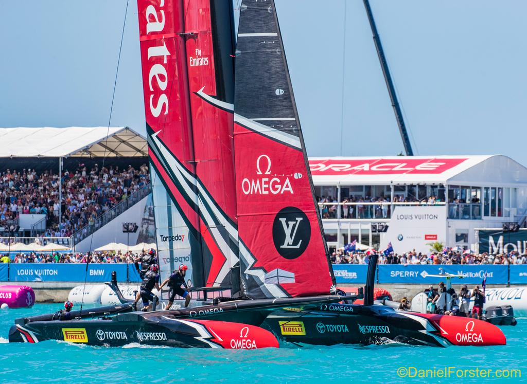 Day  2, 2017 35th America's Cup Bermuda photo copyright Daniel Forster http://www.DanielForster.com taken at  and featuring the  class