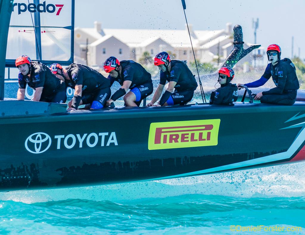 Day  2, 2017 35th America's Cup Bermuda photo copyright Daniel Forster http://www.DanielForster.com taken at  and featuring the  class